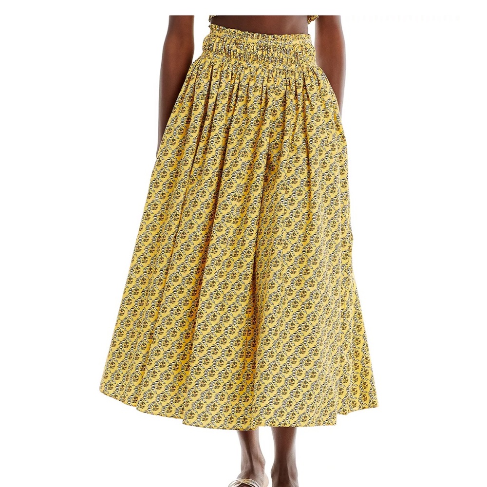 Rhode Pooja midi skirt